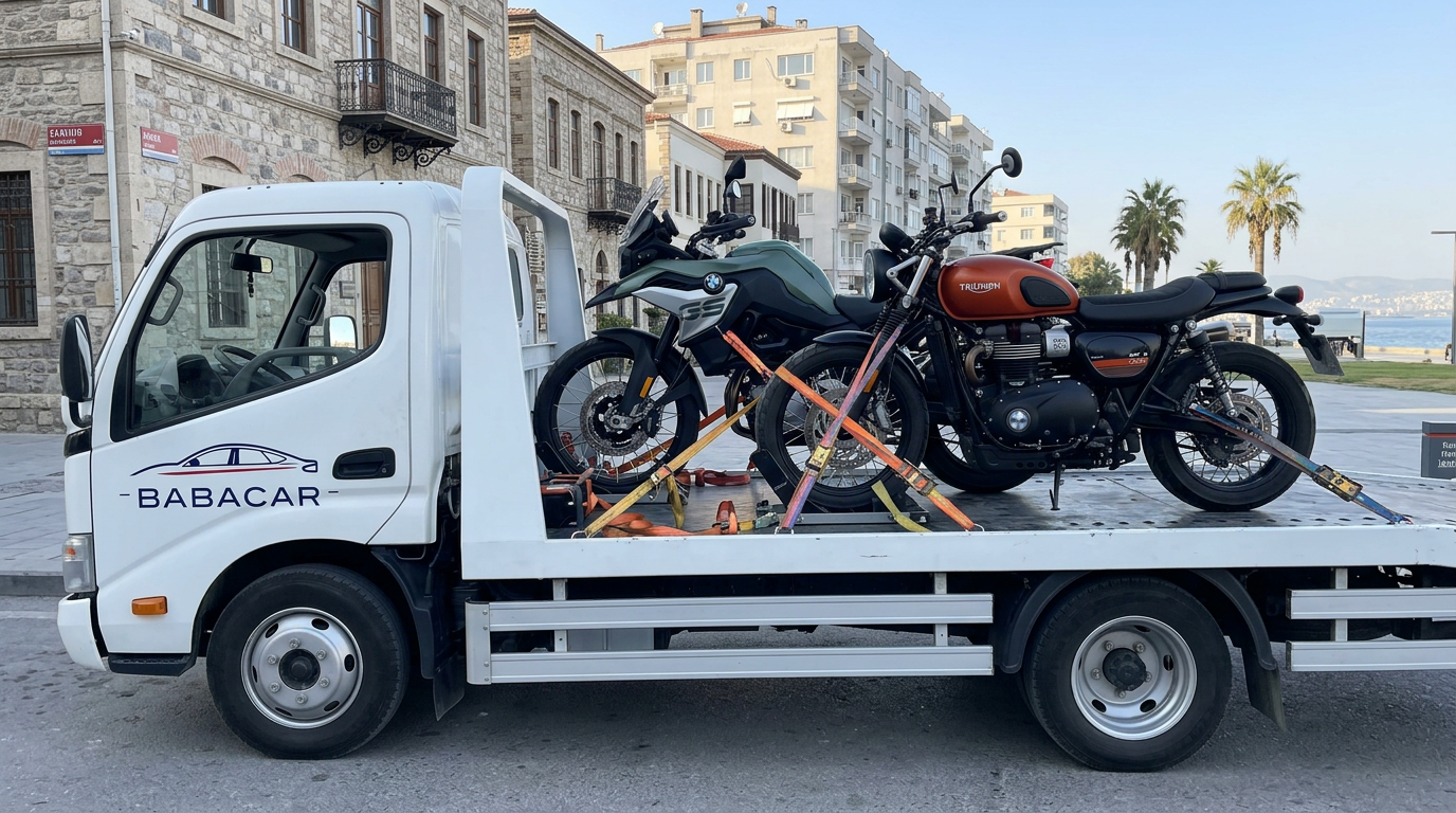 Baba Car motosiklet taşıma İzmir